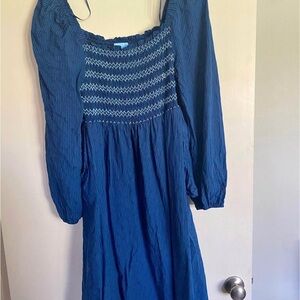 Draper James Blue Midi Dress